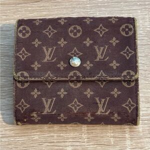 Louis Vuitton Dark Brown Monogram Wallet